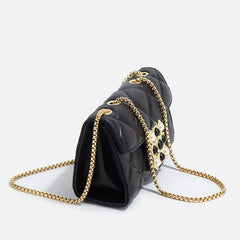 Large Capacity PU Leather Shoulder Bag