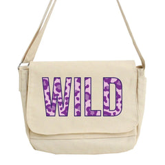 Large Capacity Women's Messenger Backpack Wild Series