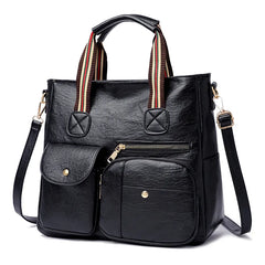 Women's Large Capacity Shoulder Bag Middle-aged Mother Bag