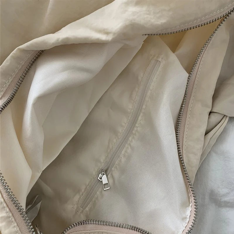 Women's Shoulder Bag Casual Totes Spring Nylon Large Capacity