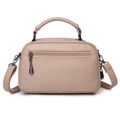 Women's Top-handle Messenger Bag PU Leather Classic Handbag