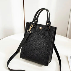 Women's Mini Handbag One Shoulder Bag Solid Strap Crossbody Bags
