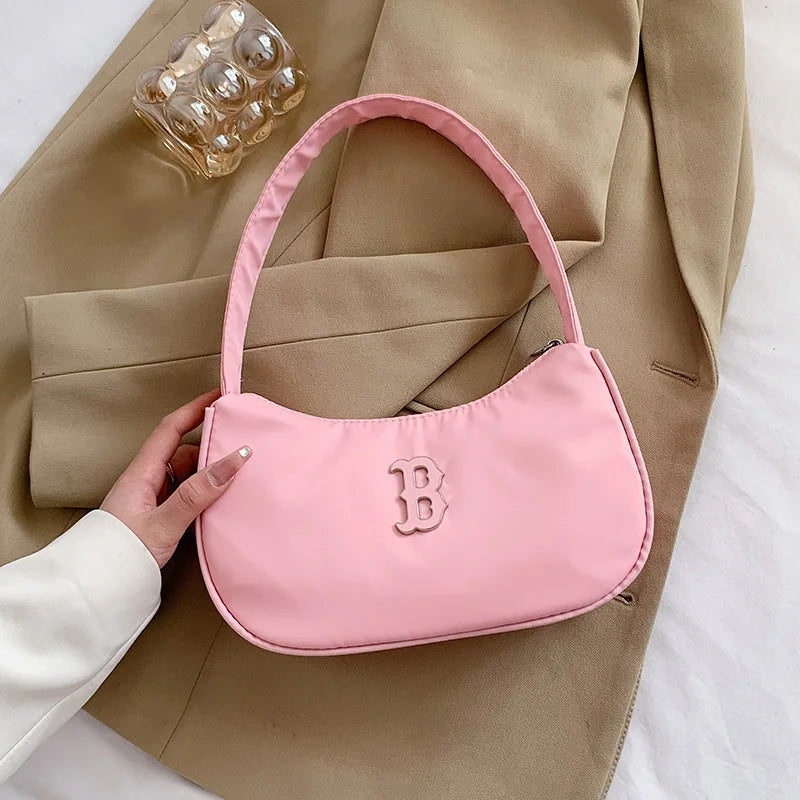 Women's PU Leather Armpit Shoulder Bag Casual Handbags