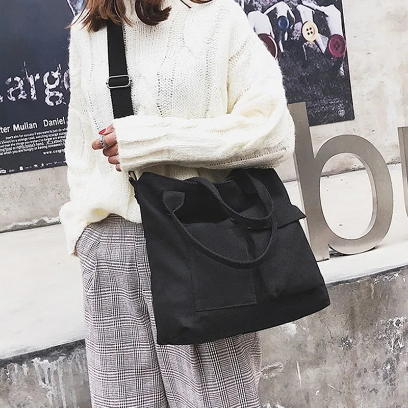 Waterproof Nylon Crossbody Tote Shoulder Bag for Women
