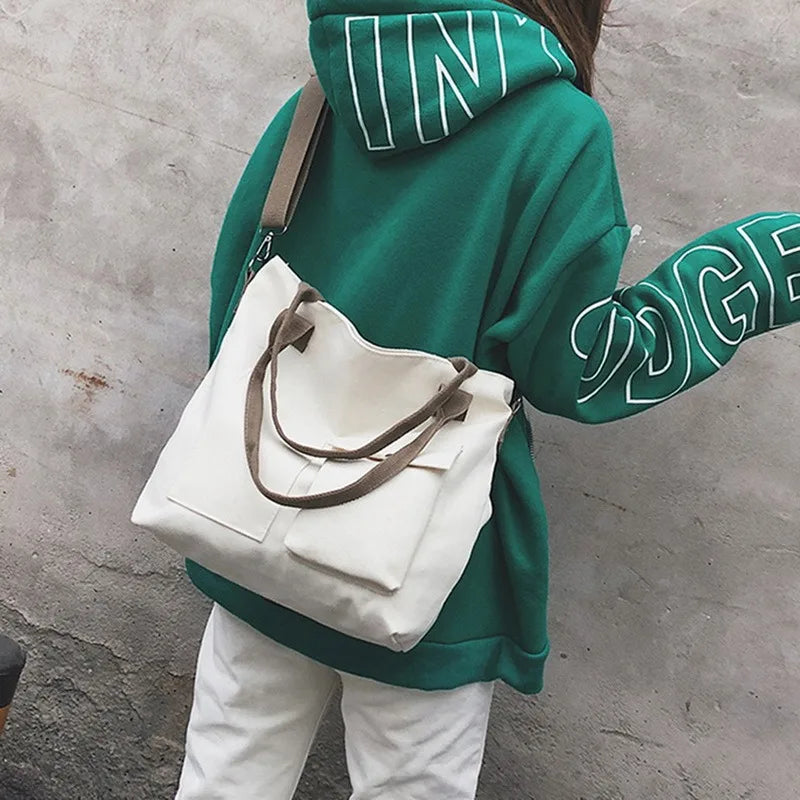 Waterproof Nylon Crossbody Tote Shoulder Bag for Women