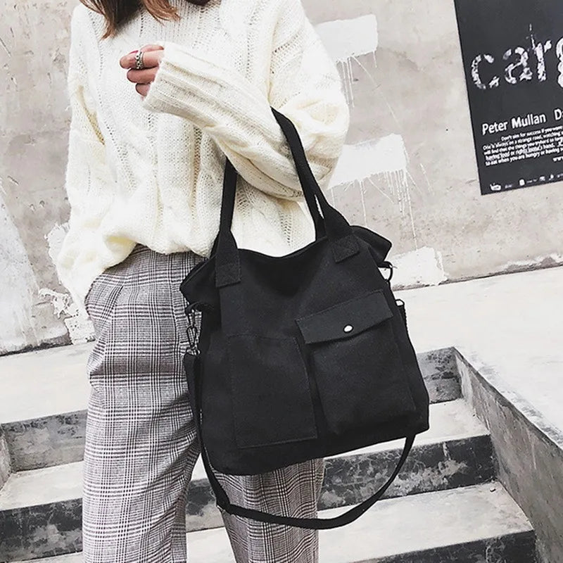 Waterproof Nylon Crossbody Tote Shoulder Bag for Women