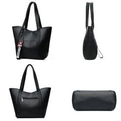 Fashionable Women's Leather Shoulder Bag