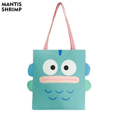 Vintage Canvas Tote Shoulder Bag Large Capacity Eco-friendly Women's Handbag
