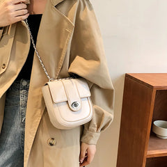 Vintage Leather Women's Shoulder Bag Crossbody Purse
