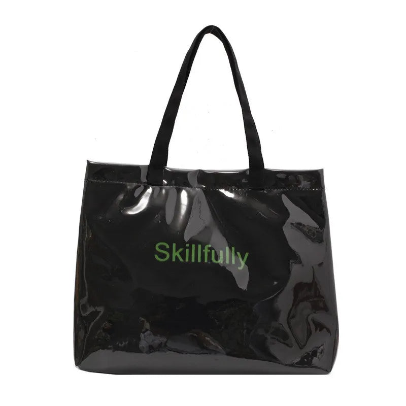 Women's Canvas Tote Bag Large Capacity Handbag Shoulder Shopping Bag