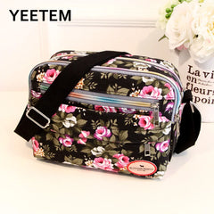 Elderly Cloth Canvas Crossbody Bag