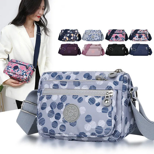 Women's Multilayer Shoulder Bag Crossbody Handbag