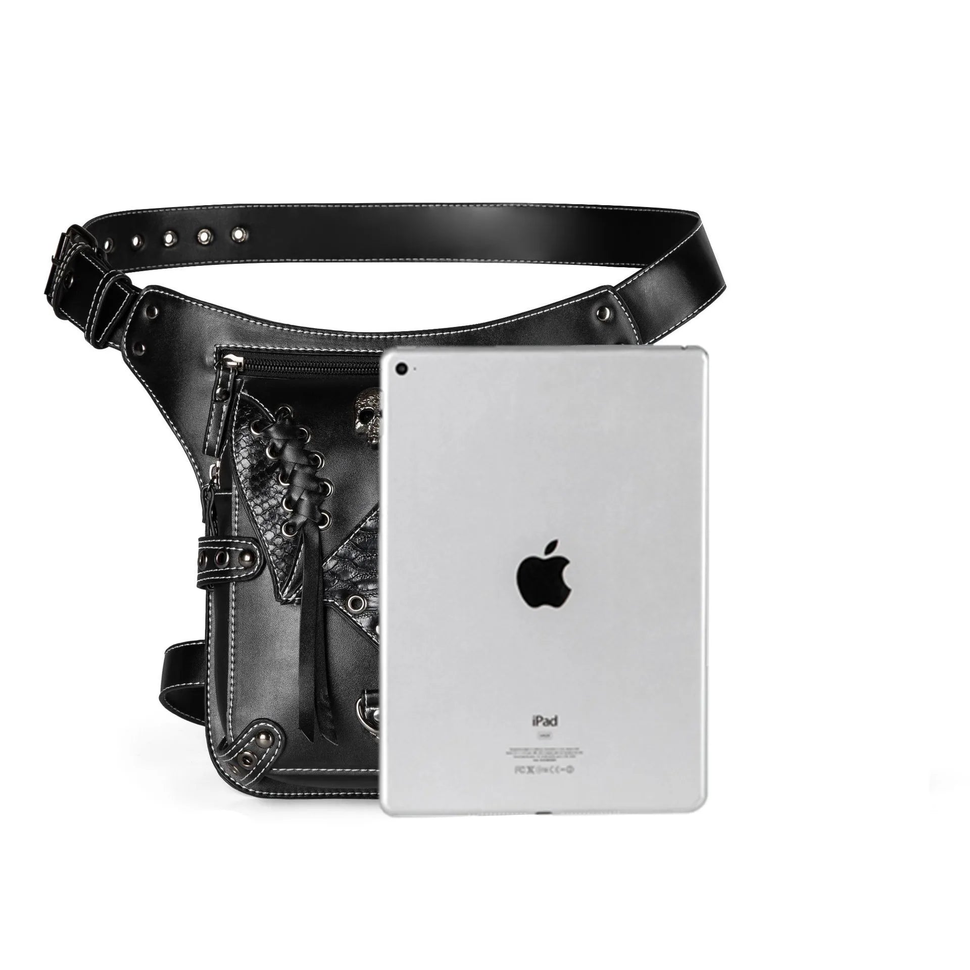 Steampunk Waist Bag Retro Style Outdoor Single Shoulder Messenger Bag