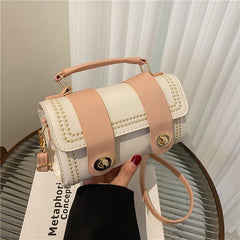 Women's Stylish Crossbody Cylinder Bag for Spring Summer
