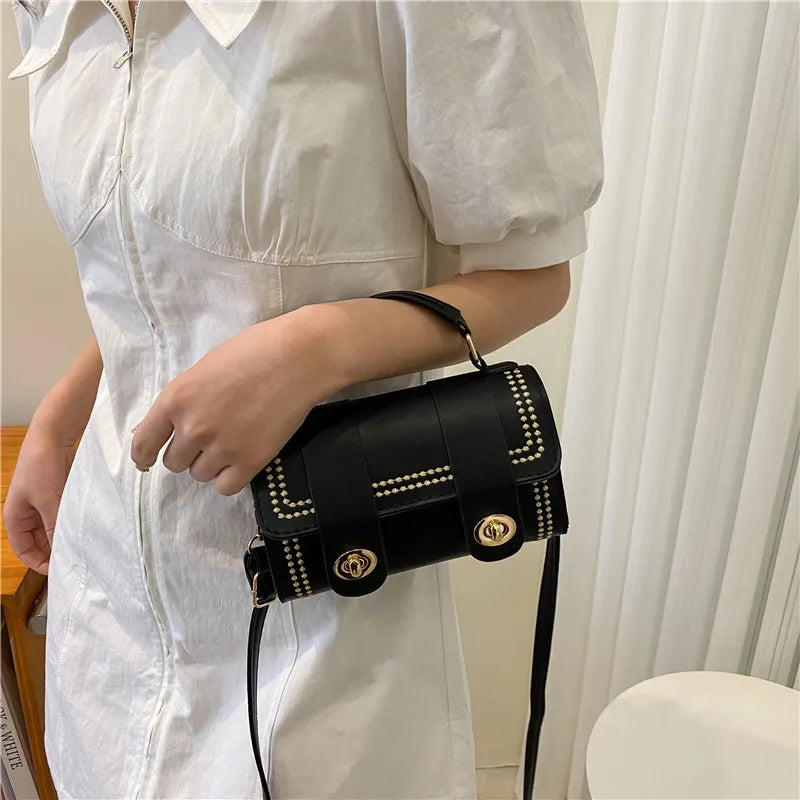 Women's Stylish Crossbody Cylinder Bag for Spring Summer