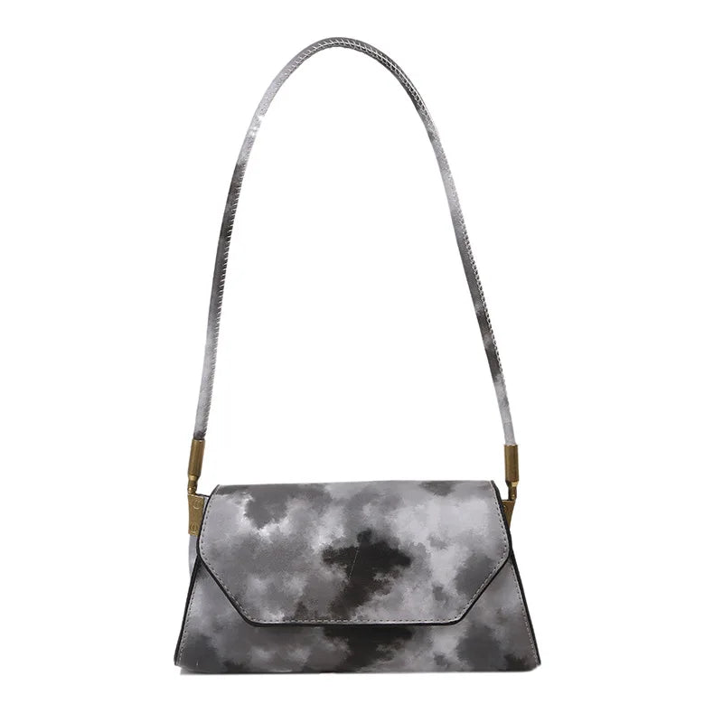 Women's Tie-Dyed Crossbody Bag Simple Style Shoulder Bag