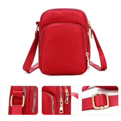 Waterproof Shoulder Bag Crossbody for Women, Multifunction Handbag