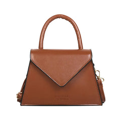 Women's Shoulder Bag PU Leather Small Solid Diagonal Bag
