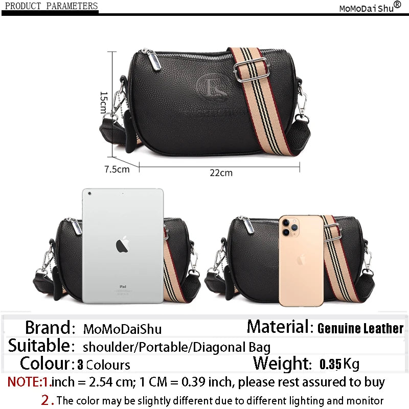 Women's Messenger Bags Leather Shoulder High Korea Bags