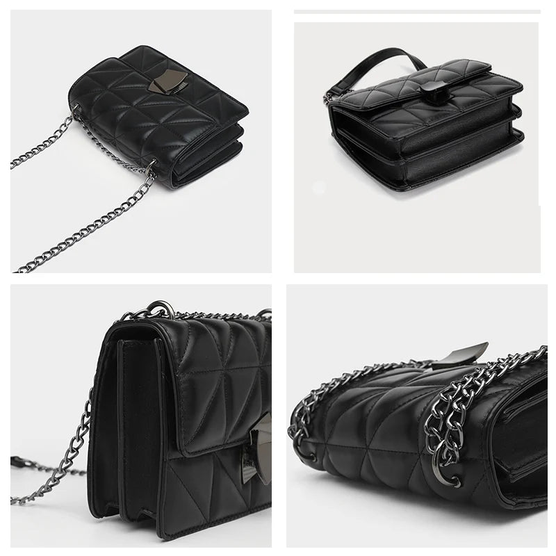 Women's High Level Classic Tote Bag with Shoulder Chains
