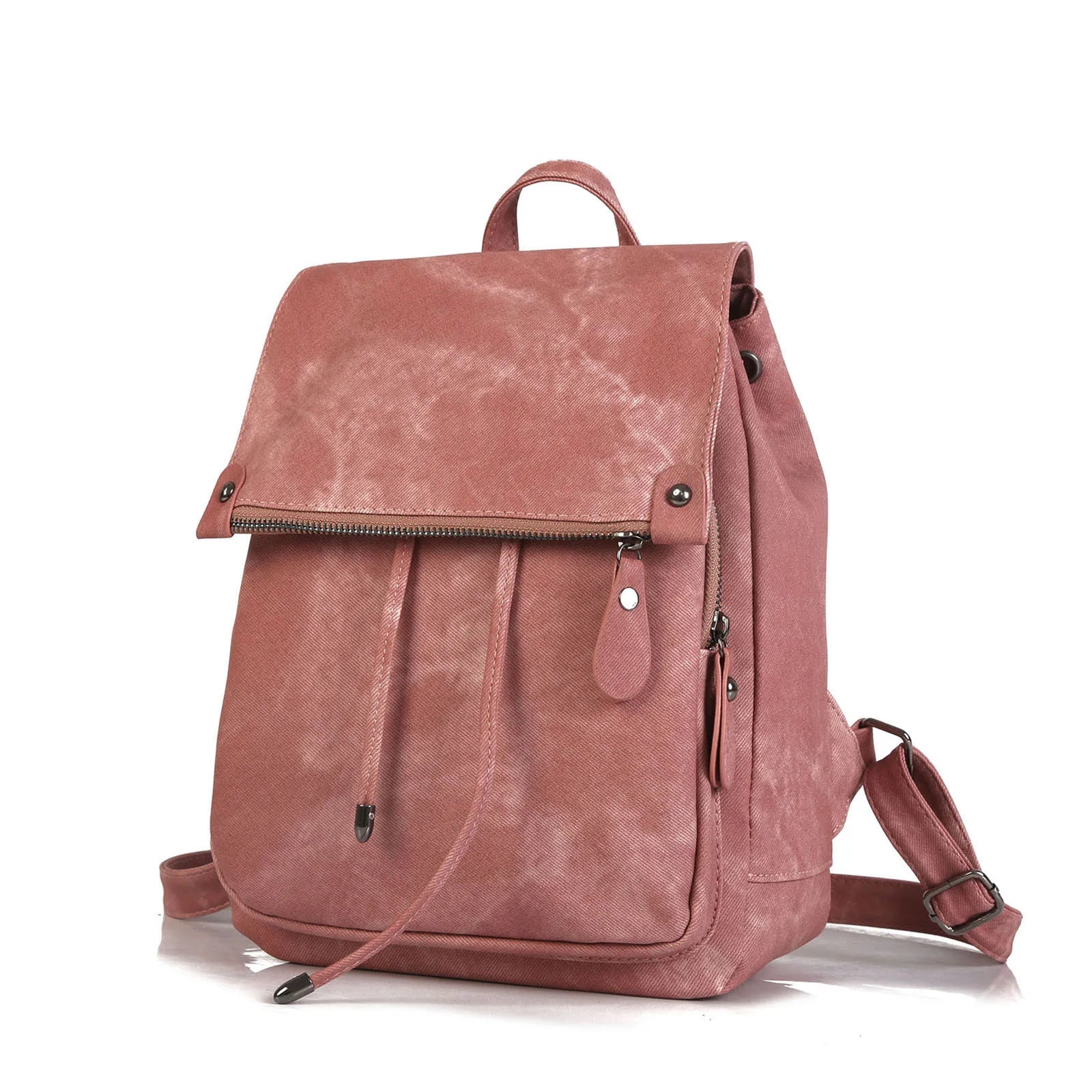 Women's Pu Mini Backpack Ladies Travel Bag Mochila Sac A Dos