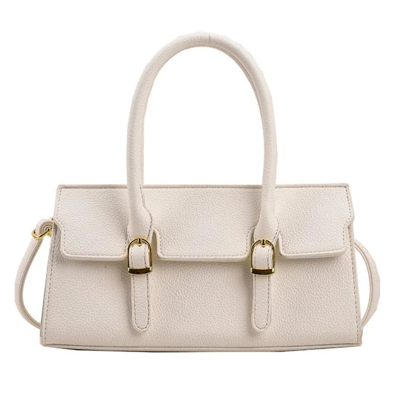 Women's PU Leather Shoulder Bag Crossbody Tote Messenger Bag