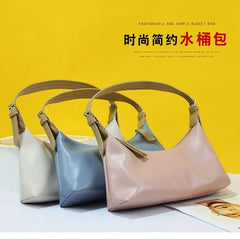 Women's Soft Leather Small Fresh Shoulder Bag