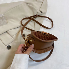 Velvet Crossbody Bag for Women Simple Handbag Ladies Shopper Flaps