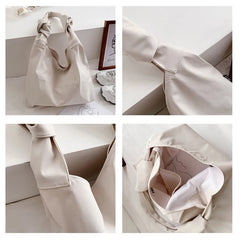 Women's Canvas Bag High Capacity Nylon Cloth Female Handbags