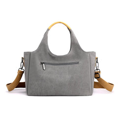 Canvas Tote Handbag Large Capacity Travel Shoulder Bag