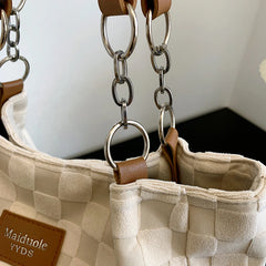 Women's Large Capacity Canvas Shoulder Tote Bag Satchel