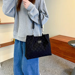 Women's Large Capacity Canvas Shoulder Tote Bag Satchel