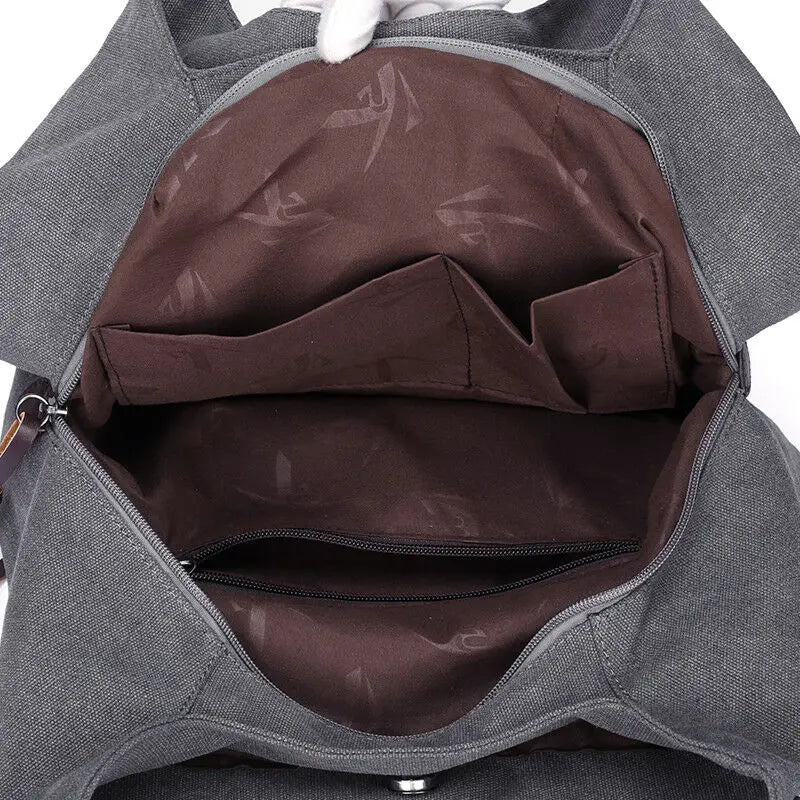 Canvas Hobos Tote Messenger Bag Vintage Handbag
