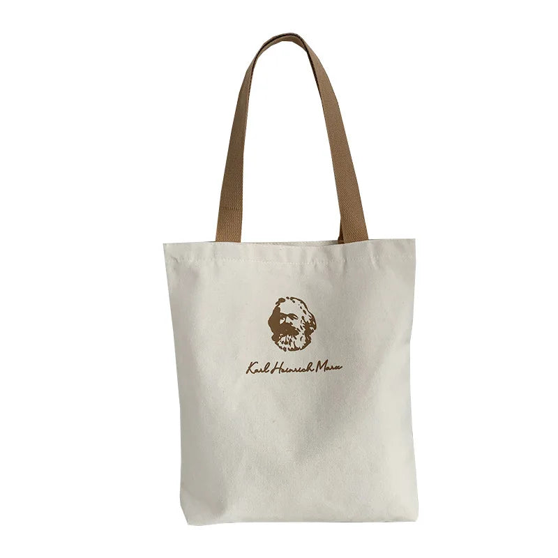 Canvas Shoulder Shopper Bag Eco Reusable Shopping Bag