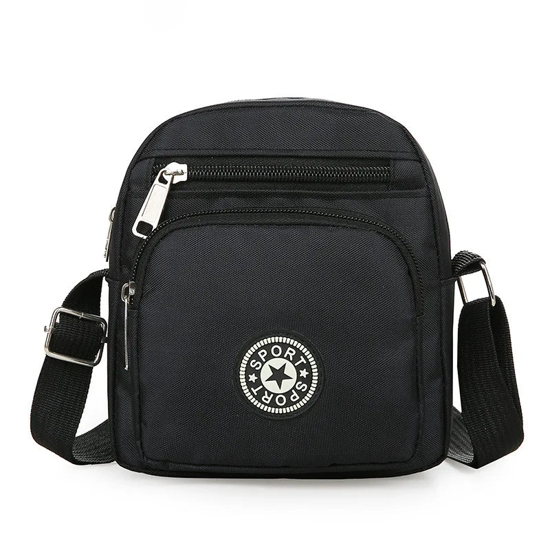 Women's Nylon Cross Small Bag Multi-layer