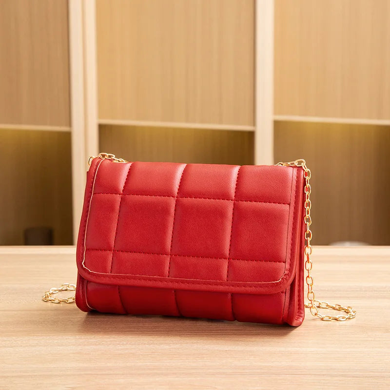 Women's One Shoulder Crossbody Bag Chain Mini Purse Handbag