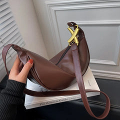 Retro Crossbody Bag Solid Casual Female Bag Autumn Style Phone Shoulder Bag