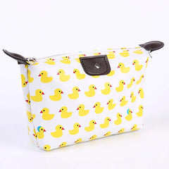 Women's Colorful Dot Cosmetic Folding Bag Large Capacity Make Up Bag