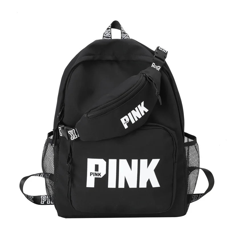 Sequin Laser Student Backpack Holiday Shoulder Bag