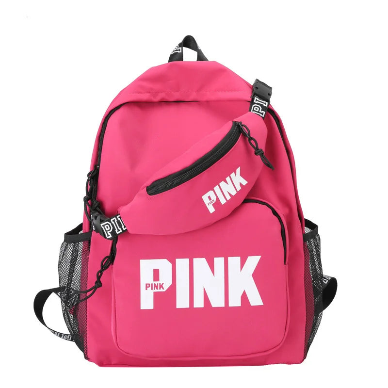 Sequin Laser Student Backpack Holiday Shoulder Bag