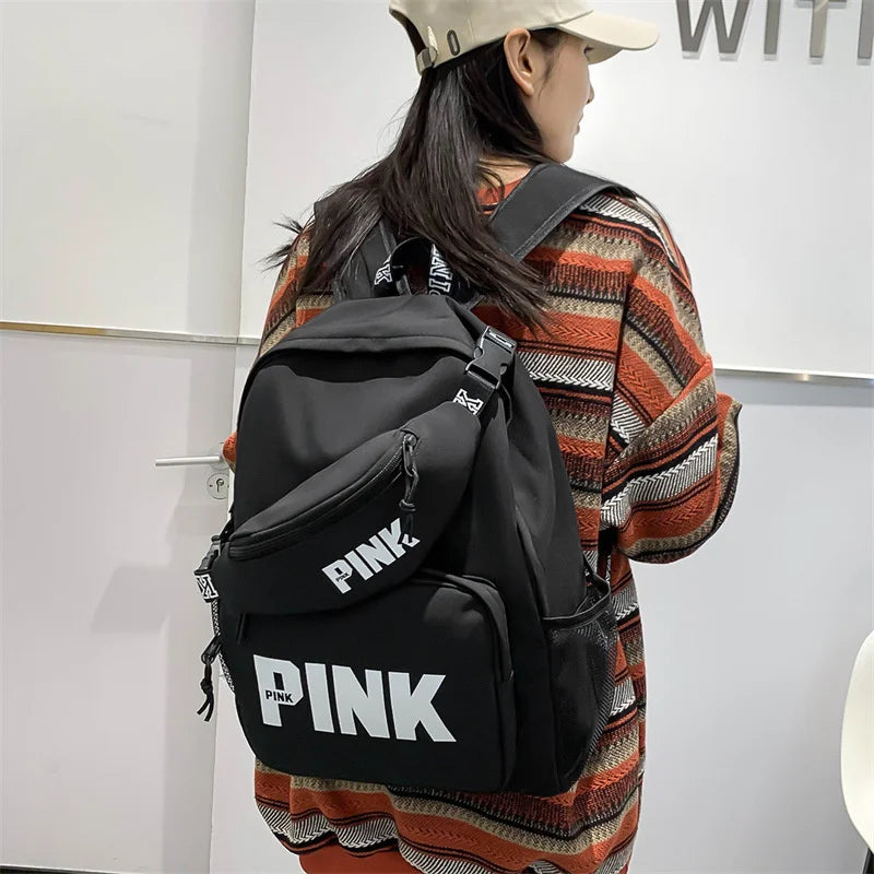 Sequin Laser Student Backpack Holiday Shoulder Bag