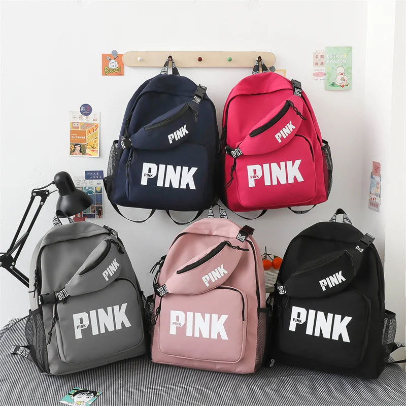 Sequin Laser Student Backpack Holiday Shoulder Bag