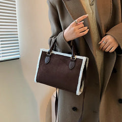 Women's Crossbody Bag Retro Solid Matte PU Leather Shoulder Bag