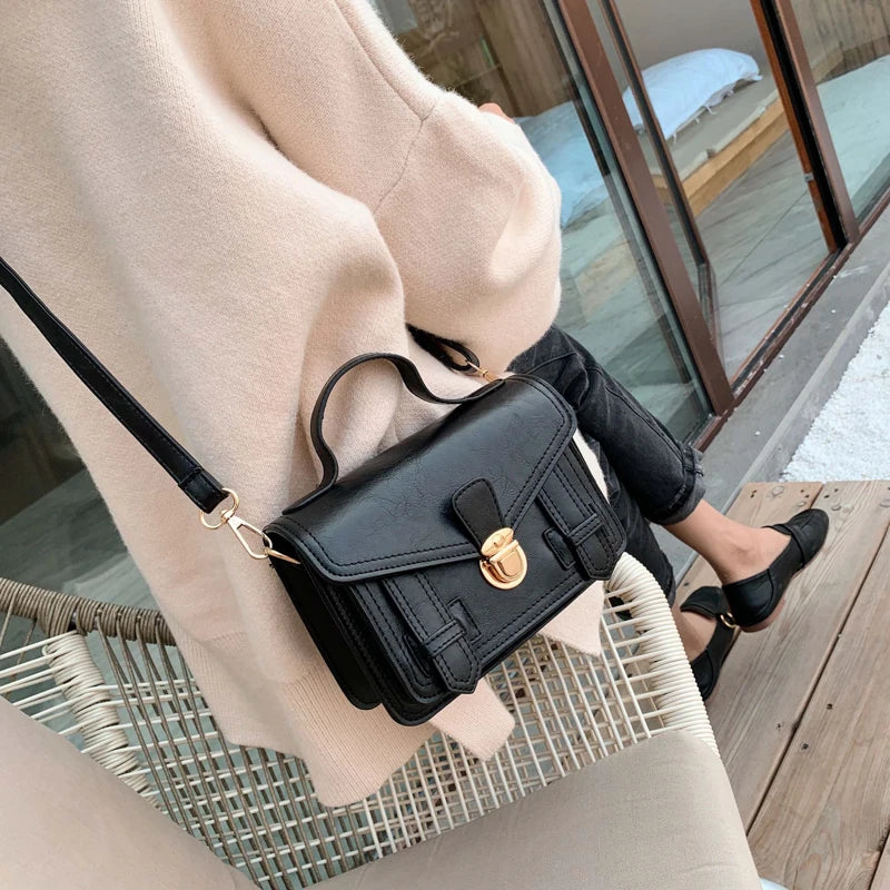 Retro Crossbody Bag Handbag Shoulder Wild Casual Ladies ZX-142 – CRAZE