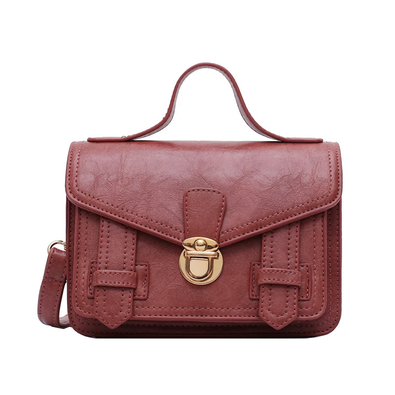 Retro Crossbody Bag Handbag Shoulder Wild Casual Ladies ZX-142 – CRAZE