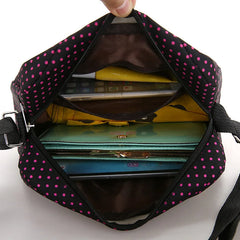 Women's Canvas Shoulder Messenger Bag Crossbody Bag for Middle-aged Women