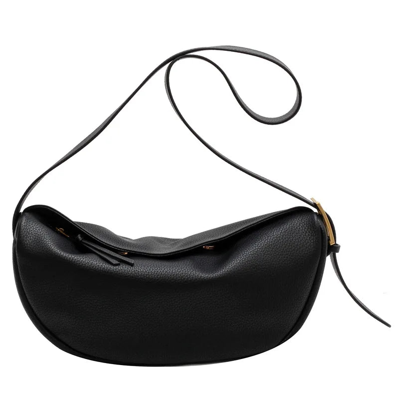 Women's Leather Dumpling Shoulder Bag Crossbody Handbag