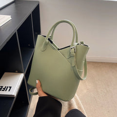 Women's Green Shoulder Handbag PU Everyday Bag