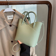 Women's Green Shoulder Handbag PU Everyday Bag