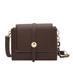 Women's PU Leather Shoulder Bag with Adjustable Strap